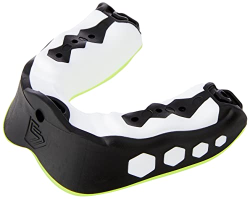 Shock Doctor unisex adult Flavored Gel Max Flavor Fusion Mouthguard, LEMONLIME, US
