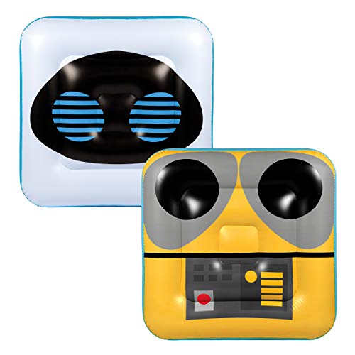 SwimWays Oversize Inflatable Pool Floats - Double Sided Pixar Wall-E and Eve