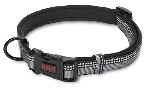 The Company of Animals - Halti Collar (18' - 26'), Large, Black/Grey