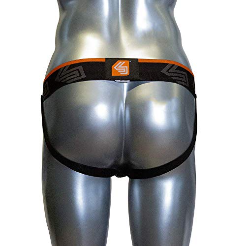 Shock Doctor mens ADULT Jock Strap, Grey, Large