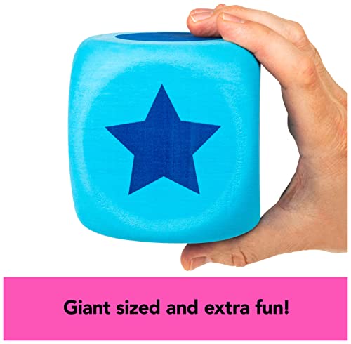 Giant Left Center Right, Classic Family Board Game Summer Toy with Big, Oversized Dice and Tokens, for Kids and Adults Ages 6 and up