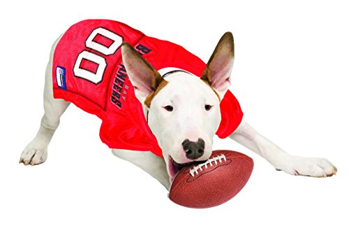 NFL Tampa Bay Buccaneers Dog Jersey, Size: X-Small. Best Football Jersey Costume for Dogs and Cats. Licensed Jersey Shirt.