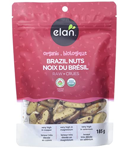 ELAN Organic Raw Brazil Nuts, 52 Oz, Non-GMO, Vegan, Gluten-Free