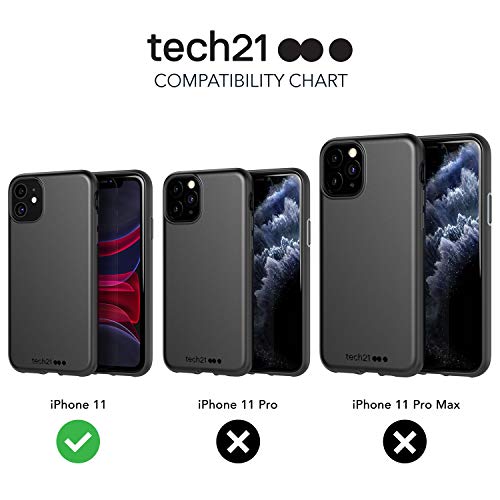 tech21 Studio Colour Mobile Phone Case - Compatible with iPhone 11 - Slim Profile and Drop Protection, Mauve Talc