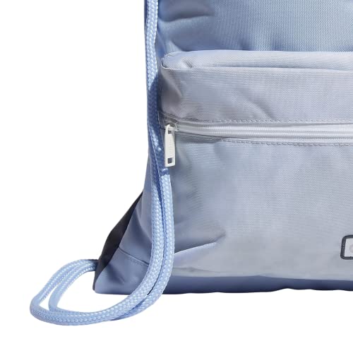 adidas Classic 3S Sackpack, Blue Dawn/Stone Wash White, One Size