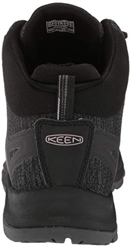 KEEN Women's Terradora 2 Waterproof Mid Height Hiking Boots, Black/Magnet, 8