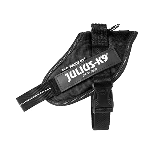 JULIUS-K9, 16IDC-P-M, IDC Powerharness, dog harness, Size: Mini, Black