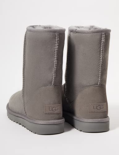 UGG Women's Classic Short II Boot, Grey, 12