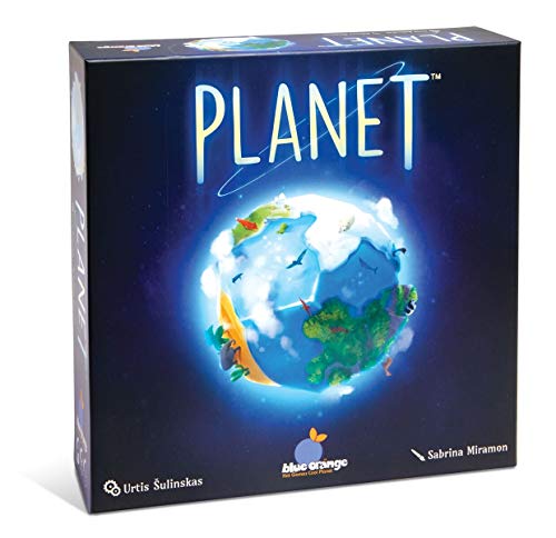 Blue Orange Games Planet Board Game - Award Winning Kids, Family or Adult Strategy 3D Board Game for 2 to 4 Players. Recommended for Ages 8 and Up.