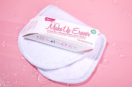 The Original MakeUp Eraser, Erase All Makeup With Just Water, Including Waterproof Mascara, Eyeliner, Foundation, Lipstick, and More (Clean White)