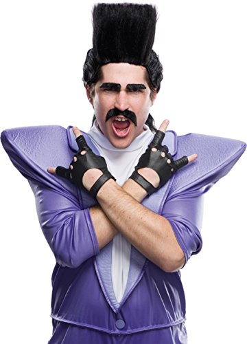 Rubie's Men Despicable 3 Balthazar Bratt Costume Wig, As Shown, One Size US