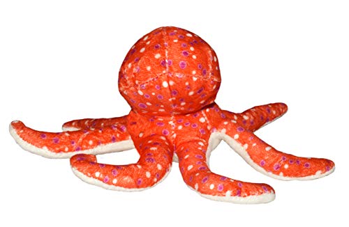 Wild Republic Octopus Plush, Stuffed Animal, Plush Toy, Gifts for Kids, Hug’ems 10 inch