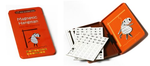 Magnetic Travel Game of Hangman -Car Games , Airplane Games and Quiet Games