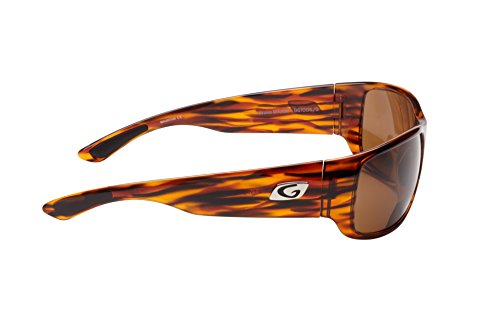 Guideline Eyegear Wake Polarized Bifocal Sunglass with Freestone Brown Lens, Shiny Tiger Tortoise Frame (+2.00)
