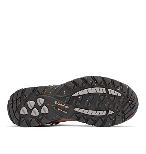 Columbia Women's Newton Ridge Plus Omni Heat, Peach Blossom/Dark Grey, 12