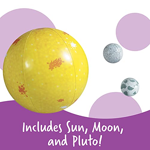 Learning Resources Giant Inflatable Solar System, Kids Solar System, Astronomy for Kids, 8 Planets, 13 Pieces, Grades K+