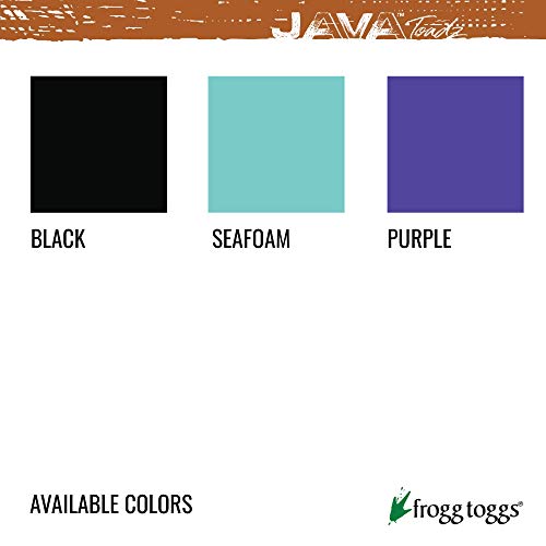 Frogg Toggs JT62530 Women's Java Toadz 2.5 Rain Jacket, Black, Small