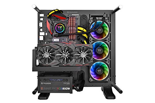 Thermaltake Floe 360mm, 16.8 Million Color Software Enabled (TT RGB Plus/Alexa/Razer Chroma), AMD (AM5/AM4)/Intel (LGA 2066/1200), AIO CPU Liquid Cooler CL-W158-PL12SW-A
