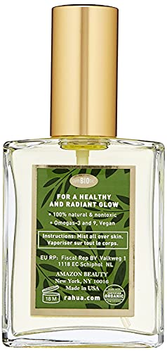 Rahua Body Oil 2 Fl Oz, with Omega-3 and Omega-9 Fatty Acids, Antioxidants, Carotenoids, and Vitamins C and E for deep moisturize and heal dry skin, hydrating body oil is, Best for all skin types