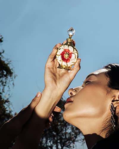 Swiss Arabian Layali Rouge - Luxury Products From Dubai - Lasting And Addictive Personal Perfume Oil Fragrance - A Seductive, Signature Aroma - The Luxurious Scent Of Arabia - 0.5 Oz