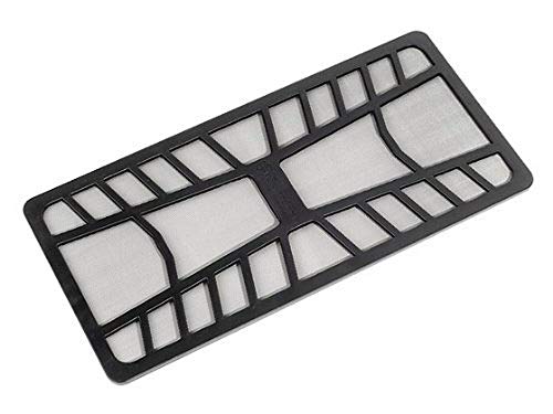 Silverstone Tek 140mm x 2 Fan Filter with Magnet, Black (FF142B)