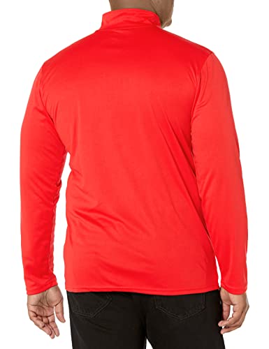 Ultra Game NBA Men's Quarter Zip Long Sleeve Pullover T-Shirt