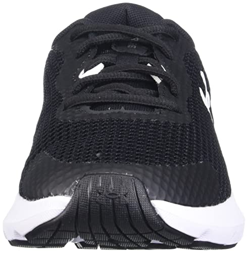 Under Armour Women's Surge 3 Running Shoe, Black (001)/White, 5.5