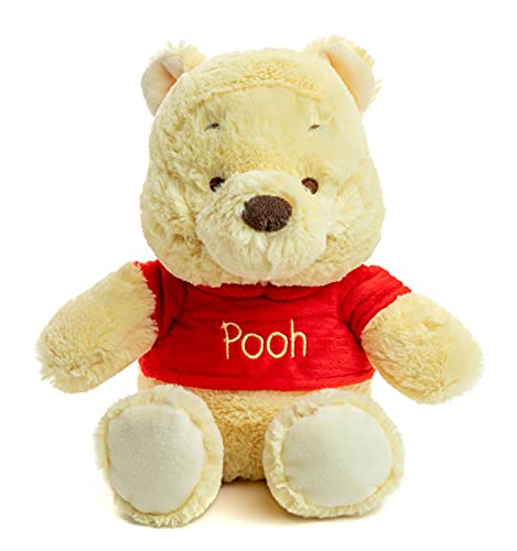 KIDS PREFERRED Disney Baby Winnie the Pooh and Friends Stuffed Animal with Jingle and Crinkle, Pooh 12”, Standard