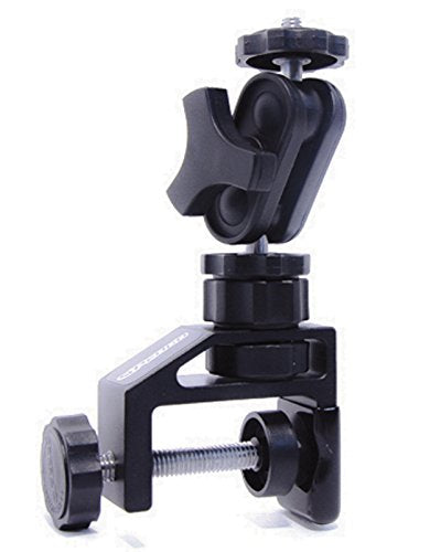 PEDCO UltraClamp Assembly 360 Swivel Camera Mount Accessory for Cameras, Scopes and Binoculars (1.5-Inch w/Swivel), Black (P-UCA360)