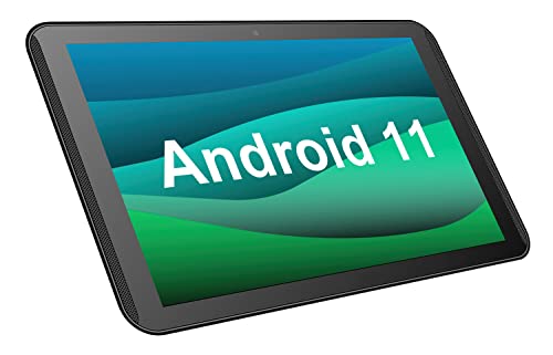 Visual Land Tablet 10 Inch Android 11 Tablets, Prestige Elite 10QH Android 11 10.1 Inch HD IPS Tablet, 64GB Storage, 2GB RAM, Quad-Core Processor - Black (2022 Release)