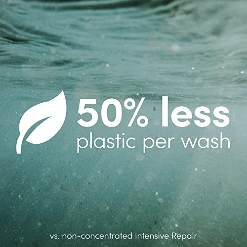 Dove Concentrate Shampoo And Conditioner Set For Dry Hair Moisturizes And Smooths In 30 seconds, 2X More Washes, Combo Pack, 20 fl oz (Pack of 2)