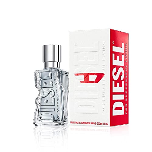 D by Diesel Refillable Eau de Toilette Spray for Everyone – Men and Women – Ginger Extract, Denim Cotton Accord, Vanilla Bourbon Extract, Lavender Heart, 1.0 Fl. Oz.