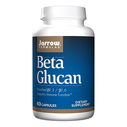 Jarrow Formulas, Beta Glucan Capsules, 250 mg, 60 Count