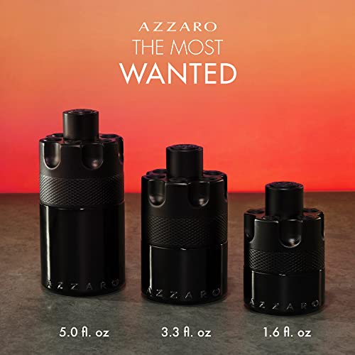 Azzaro The Most Wanted Eau de Parfum Intense — Mens Cologne — Fougere, Ambery and Spicy Fragrance, 1.6 Fl Oz