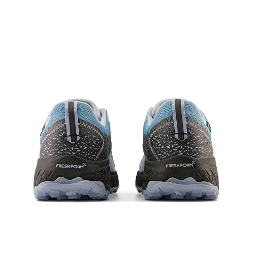 New Balance Women's Fresh Foam X Hierro V7 Trail Running Shoe, Starlight/Blacktop/Light Arctic Grey, 8