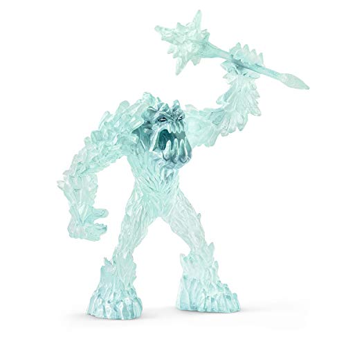 Schleich Eldrador Creatures, Mythical Creatures Toys for Kids, Battle for The Super Weapon Set with Ice Monster and Lava Monster Action Figures, 5 Pieces, Ages 7+