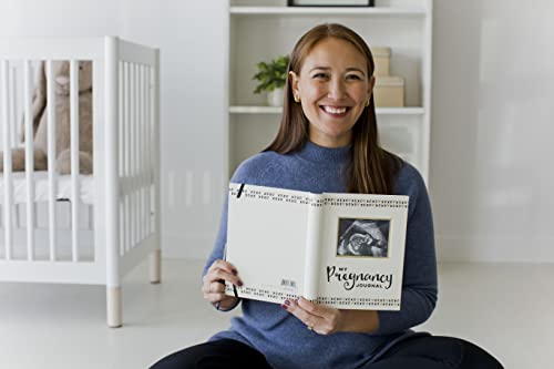 Pearhead My Pregnancy Journal, Pregnancy Keepsake Book, Milestone Recording Book, 74 Fill In Pages