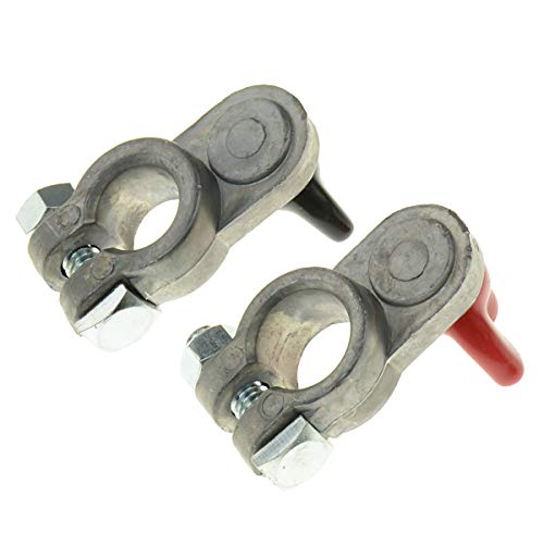 Shoreline Marine Terminals Battery Kit | Easy to Install | 5/16' Negative Terminal and 3/8' Positive Terminal