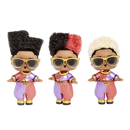 L.O.L. Surprise! Hairvibes Dolls with 15 Surprises and Mix and Match Hairpieces
