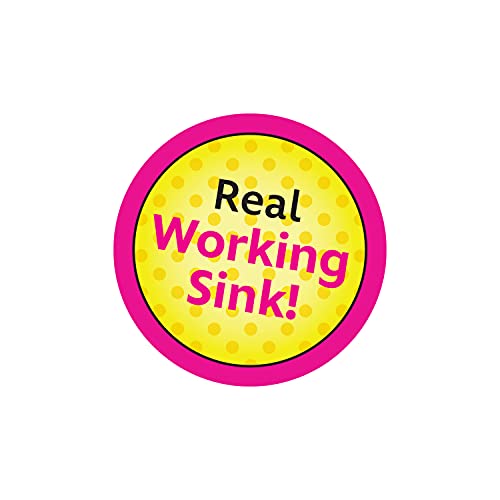 Minnie's Happy Helpers Magic Sink Set, Pretend Play Working Sink, Kids Kitchen Set Toys, by Just Play, Multi-color