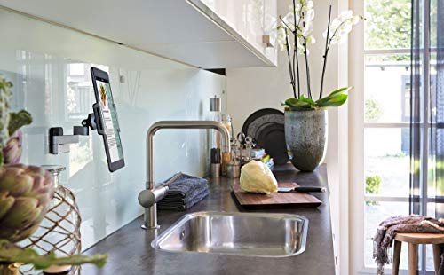 Vogel's TMS 1030 Full-motion tablet wall mount for all tablets from 7-13 inch | Swivels up to 180º (left/right) | Can be tilted up to 15º | Also fits iPad and Samsung Galaxy Tab| Black