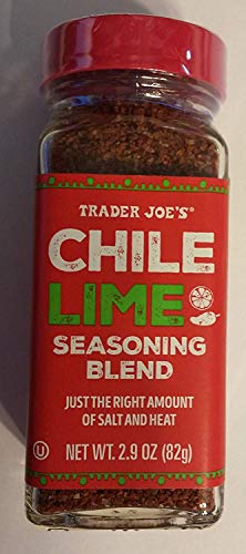 Trader Joe's Seasonings Bundle - Everything But The Bagel Sesame and Chile Lime Seasoning Blends (1 of each)