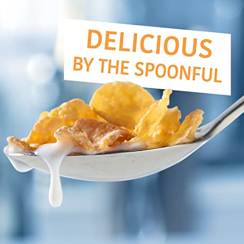 Frosted Flakes Breakfast Cereal, 8 Vitamins and Minerals, Kids Snacks, Large Size, Original, 10.8lb Case (10 Boxes)