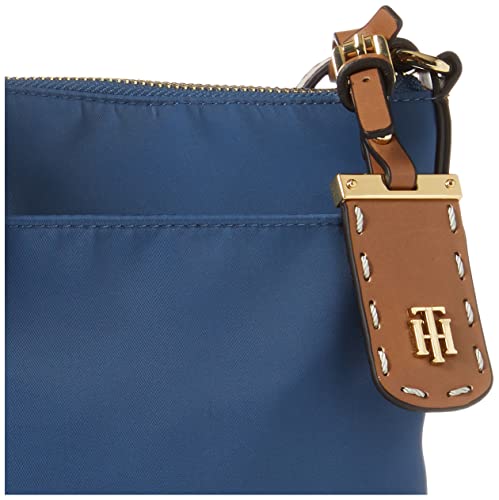 Tommy Hilfiger Women's Julia Small Crossbody Bag, Charcoal Blue, One Size US