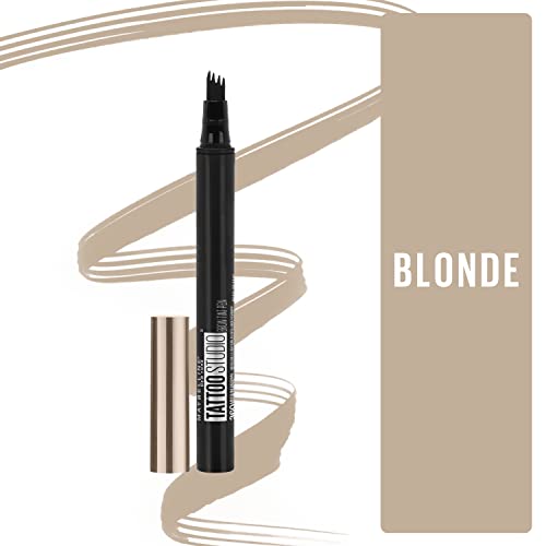 Maybelline TattooStudio Brow Tint Pen Makeup, Blonde, 0.037 fl. oz.