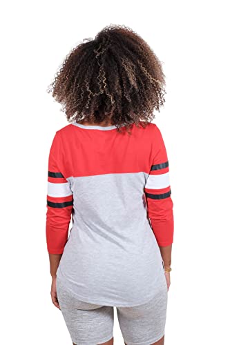 Ultra Game NBA Chicago Bulls Womens Sleepwear Super Soft Hacci Pajama Loungewear Pants, Heather Gray, Large