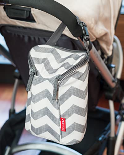 Skip Hop Baby Bottle Bag, Grab and Go, Chevron