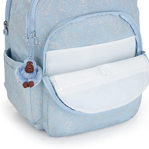 Kipling Women's Seoul Extra Large 17” Device Backpack, Durable, Roomy with Padded Shoulder Straps, School Bag, Glistening Floral, 34.5'' L x 45'' H x 23'' D