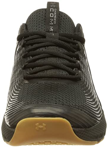Under Armour Men's Charged Commit Tr 3 Cross Trainer, (005) Black/Black/Black, 9