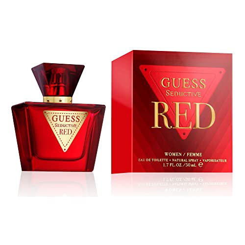 GUESS Seductive Red Women/Femme Eau de Toilette Perfume Spray For Women, 1.7 Fl. Oz.
